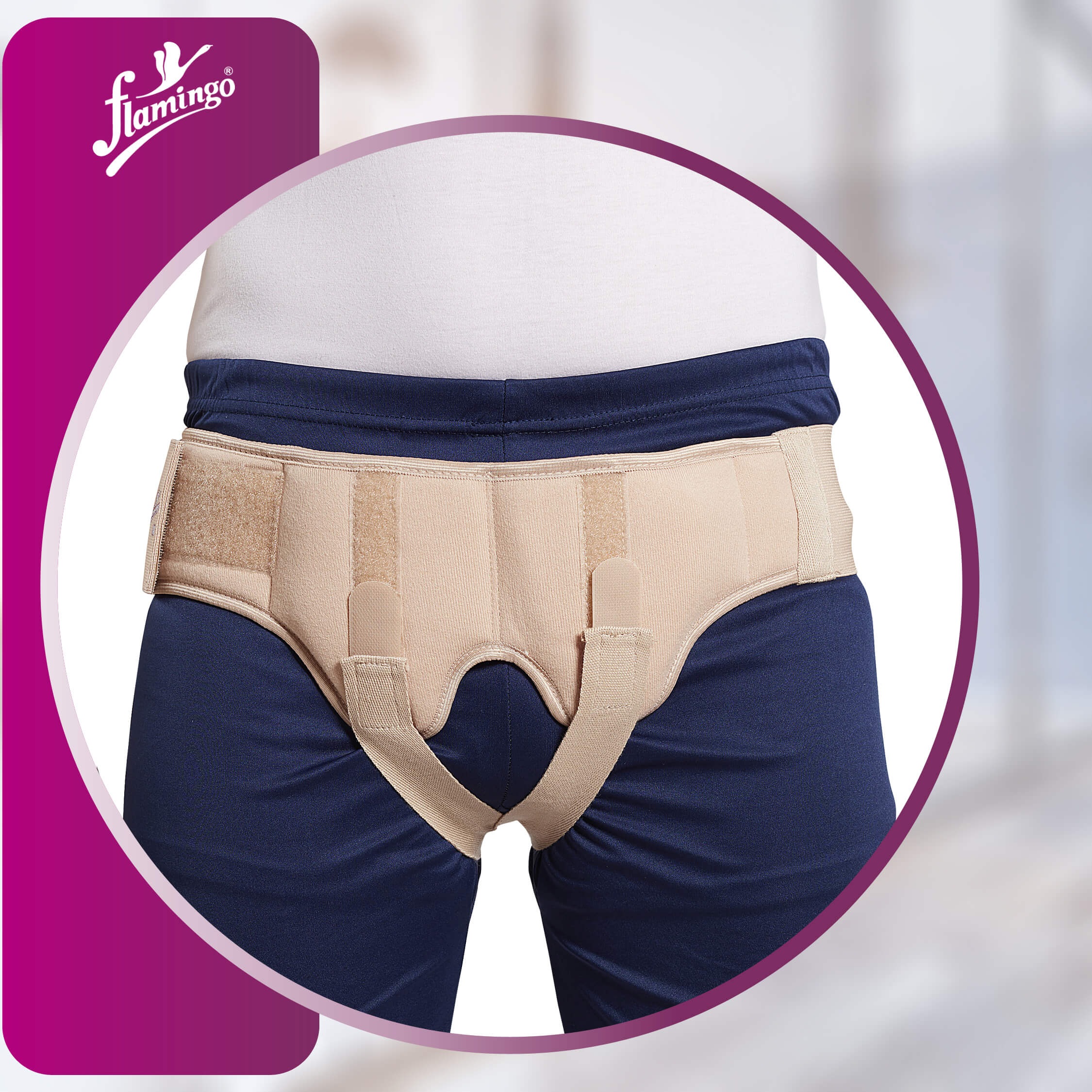 Inguinal hernia support belt best sale