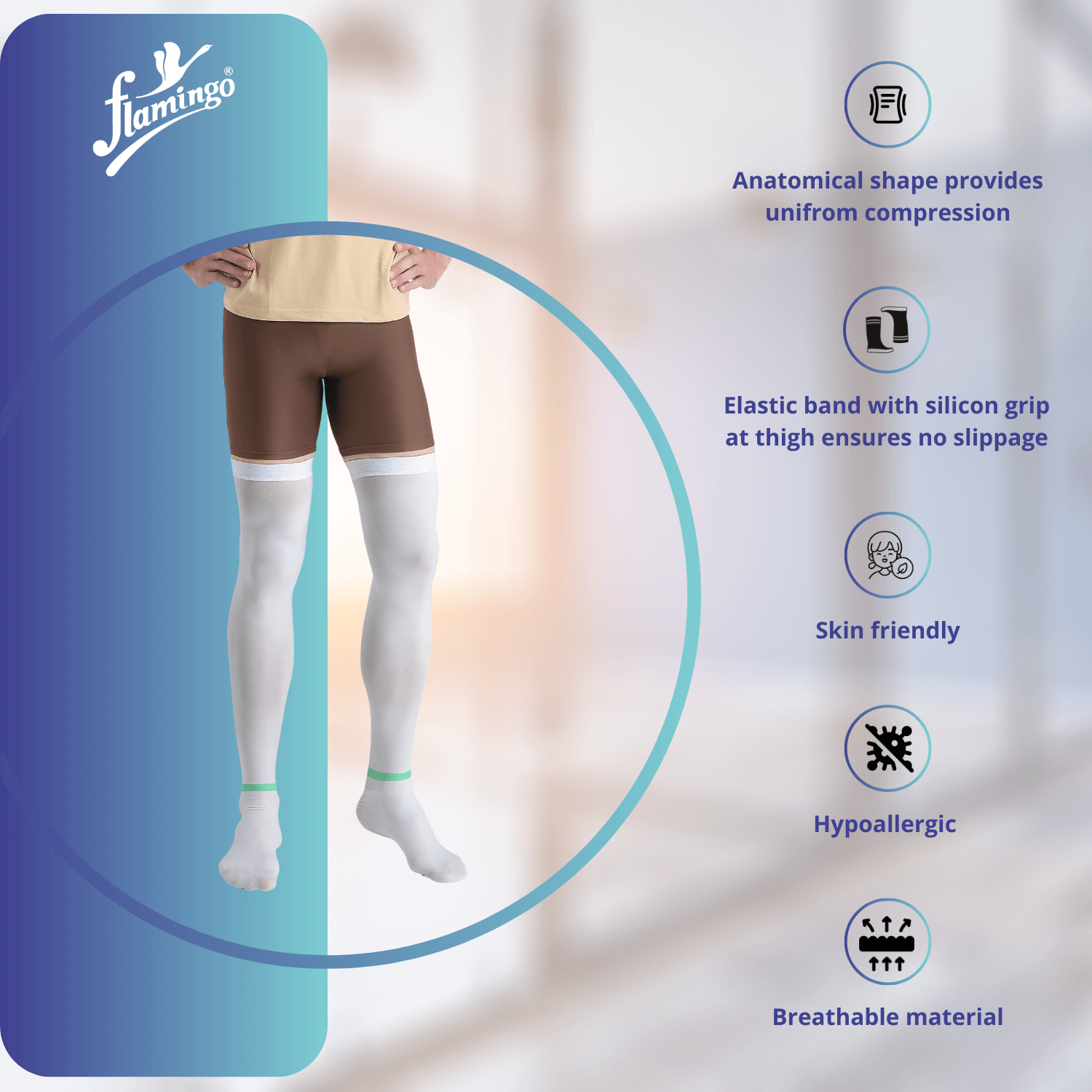 Anti – Embolism Stockings Above Knee