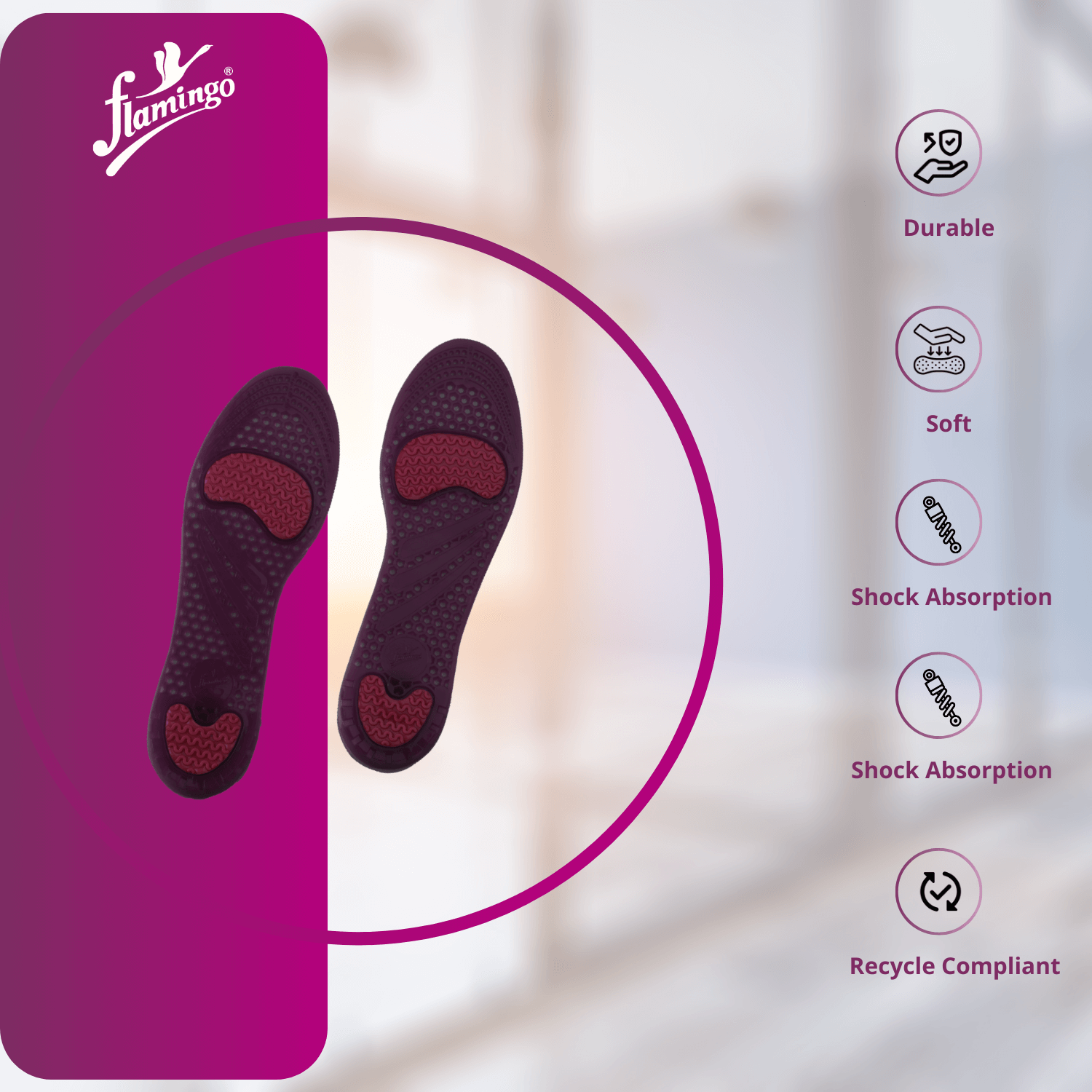 Gel Foot Care Insole (Female)